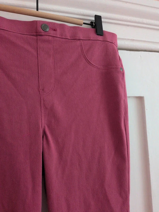 Gearge pink skinny jeans leggings Size 12